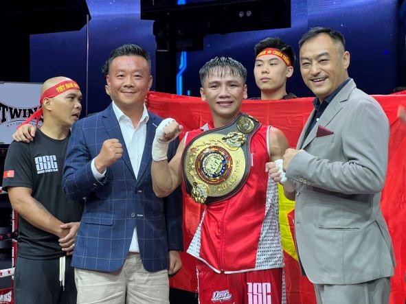 Boxer Le Huu Toan verteidigt erfolgreich den Gürtel des WBA Asien