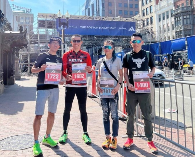 Vier vietnamesische Läufer beteiligen sich am Boston-Marathon