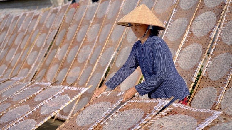 Herstellung von Reisblättern in Thuan Hung als nationales immaterielles Kulturerbe anerkannt
