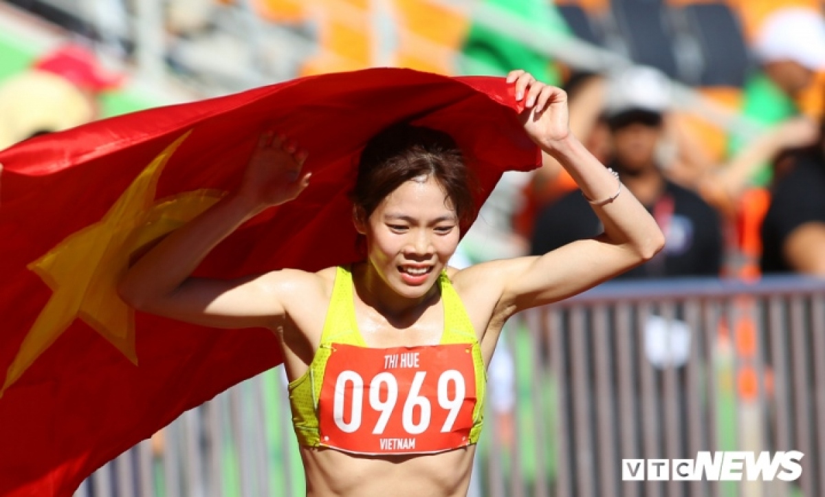 Pham Thi Hue gewinnt Goldmedaille bei erweitertem Leichtathletikturnier in Taiwan (China)