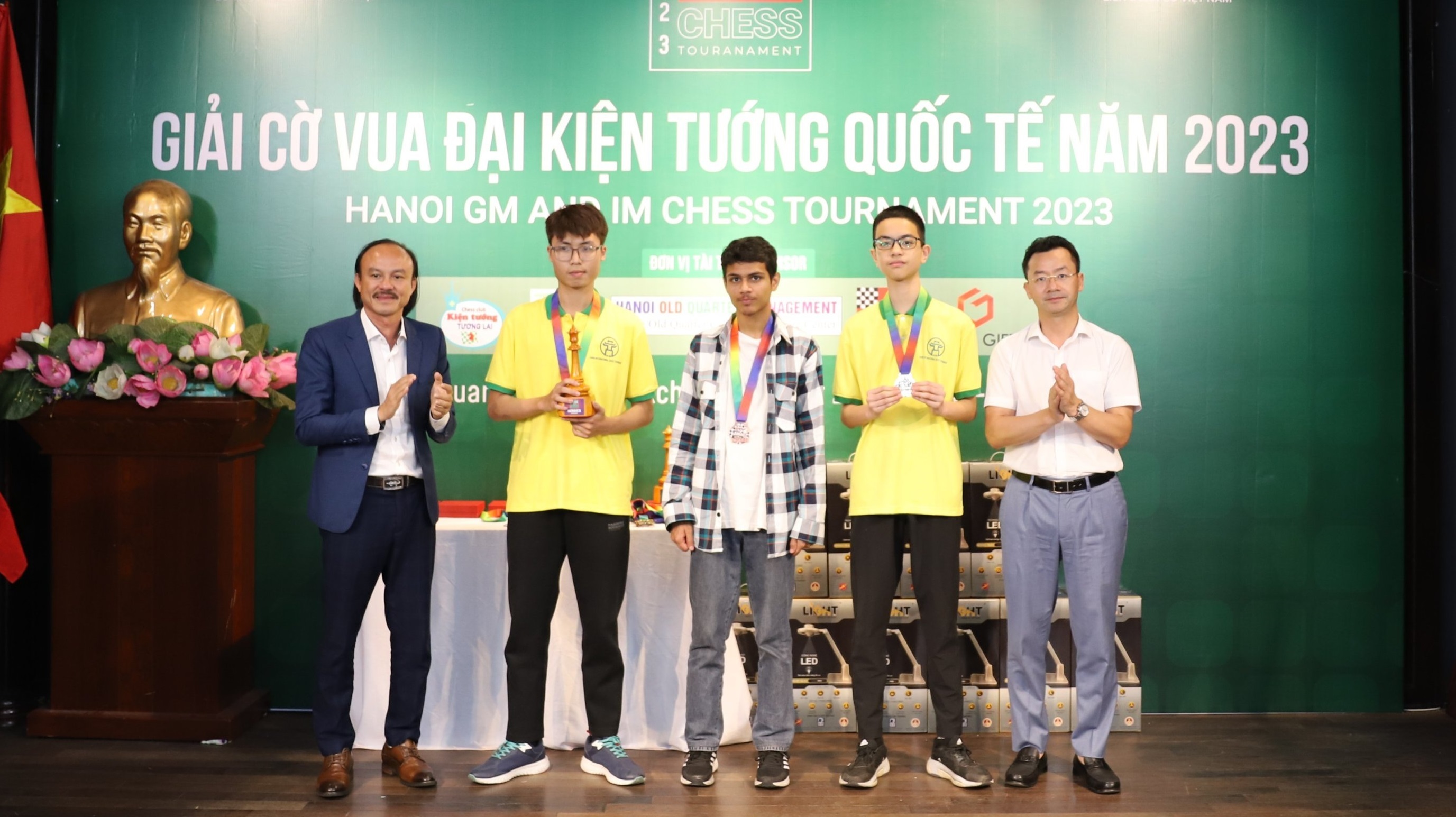 Erfolge vietnamesischer Schachspieler beim internationalen Schachturnier Hanoi 2023