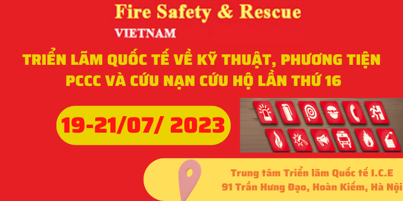 Internationale Messe für Brandschutz in Vietnam 2023
