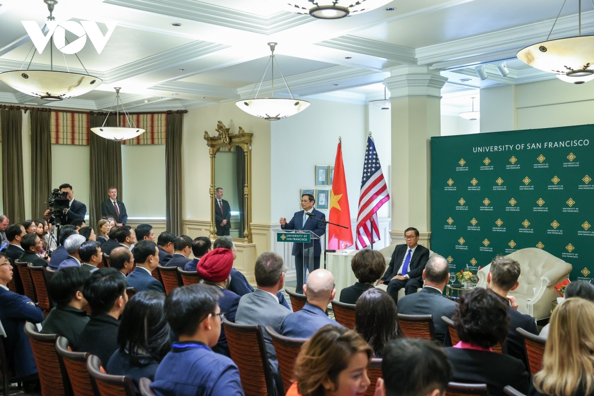 Premierminister Pham Minh Chinh besucht die University of San Francisco