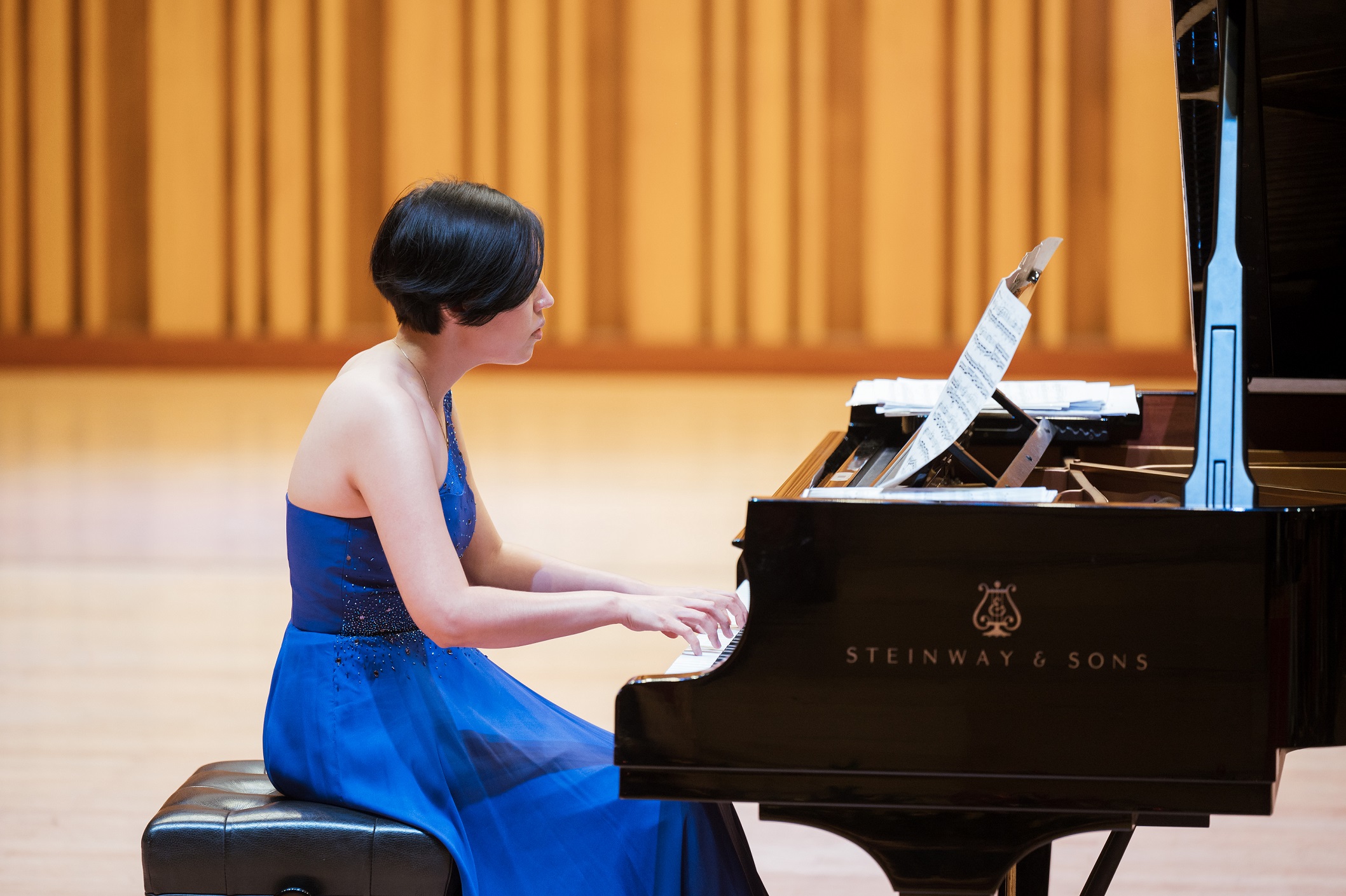 Klavierabend mit der deutsch-koreanischen Pianistin Caroline Fischer in Hanoi