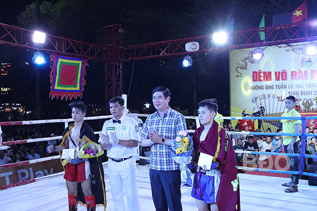 Kampfkunst-Wettbewerb beim Amazing Binh Dinh-Fest 2024