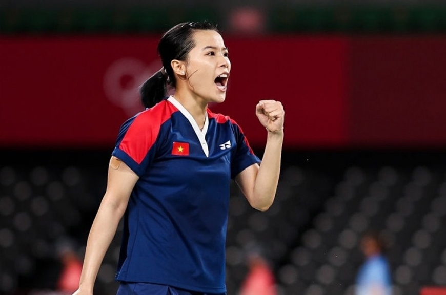 Nguyen Thuy Linh gewinnt ein Ticket für Olympische Spiele 2024