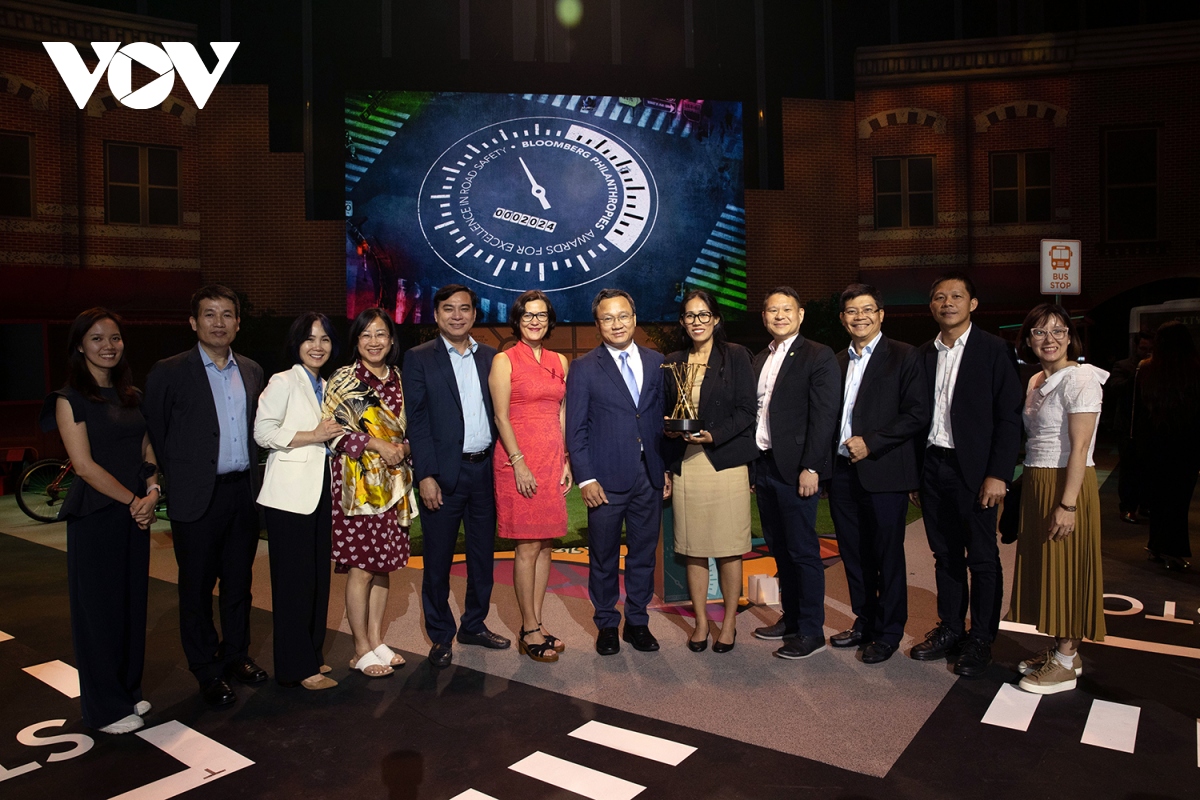Pleiku gewinnt Bloomberg Philanthropies Awards für herausragende Leistung in Verkehrssicherheit