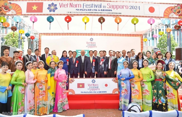 Drittes Vietnam-Fest in japanischer Stadt Sapporo