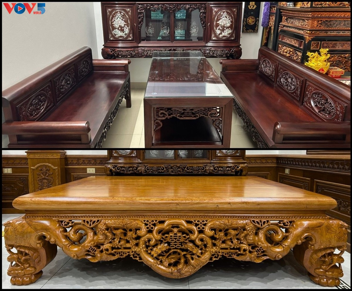 Erhaltung und Entwicklung der traditionellen Tischlerei in Dorf La Xuyen