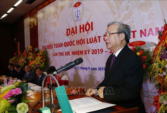 ກອງປະຊຸມໃຫຍ່ຜູ້ແທນທົ່ວປະເທດສະມາຄົມທະນາຍຄວາມ ຫວຽດນາມ ຄັ້ງທີ XIII, ອາຍຸການ 2019 – 2024