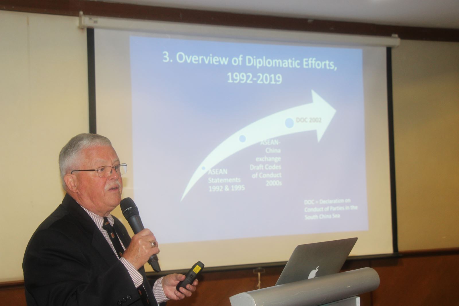 ການໂອ້ລົມສົນທະນາກ່ຽວກັບທະເລຕາເວັນອອກຖືກດຳເນີນຢູ່ມາເລເຊຍ