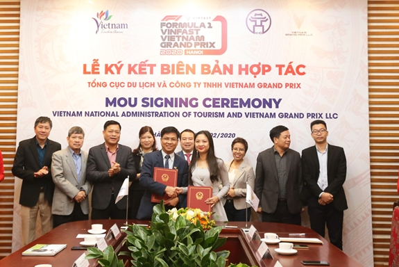 ຮ່ວມມືໂຄສະນາ, ສົ່ງເສີມການທ່ອງທ່ຽວ ຫວຽດນາມ ຕິດພັນກັບການແຂ່ງລົດ F1