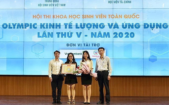 ການເສັງວິທະຍາສາດນັກສຶກສາທົ່ວປະເທດ “Olympic ວິທະຍາສາດເສດຖະກິດ ແລະ ການໝູນໃຊ້”