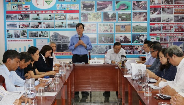 ກອງປະຊຸມໂອ້ລົມສົນທະນາກ່ຽວກັບມາດຕະການພັດທະນາພະລັງງານຜະລິດຄືນໃໝ່ຢູ່ ນິງທ້ວນ
