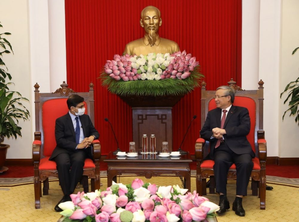 ຊຸກຍູ້ການພົວພັນຄູ່ຮ່ວມມືຍຸດທະສາດຢ່າງຮອບດ້ານລະຫວ່າງຫວຽດນາມ-ອິນເດຍ