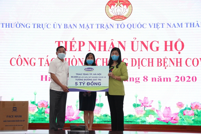 ຮ່າໂນ້ຍ ໄດ້ຮັບຊຸດກິດວິໄຈຫາເຊື້ອໄວຣັດ SARS-CoV-2 ຈຳນວນ 50.000 ຊຸດ