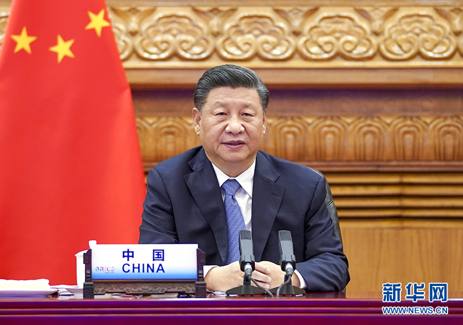 ຈີນຮຽກຮ້ອງໃຫ້ BRICS ຈົ່ງຢຶດໝັ້ນຊຸກຍູ້ການຮ່ວມມື