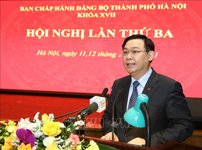 ຮ່າໂນ້ຍຈະຫັນ 10 ລາຍການວຽກງານຈາກມະຕິກອງປະຊຸມໃຫຍ່ຄັ້ງທີ 13 ຂອງພັກກອມມູນິດຫວຽດນາມ ເປັນລະອຽດ