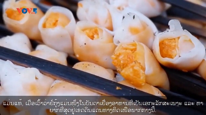 ຢໍ່ກຸ້ງ ແທັງຮ໊ວາ-ຈຸດຄວາມງາມດ້ານວັດທະນະທຳອາຫານການກິນຫວຽດນາມ