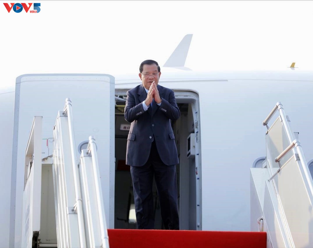 ນາຍົກລັດຖະມົນຕີ ກຳປູເຈຍ ຢ້ຽມຢາມ ລາວ ຢ່າງເປັນທາງການ