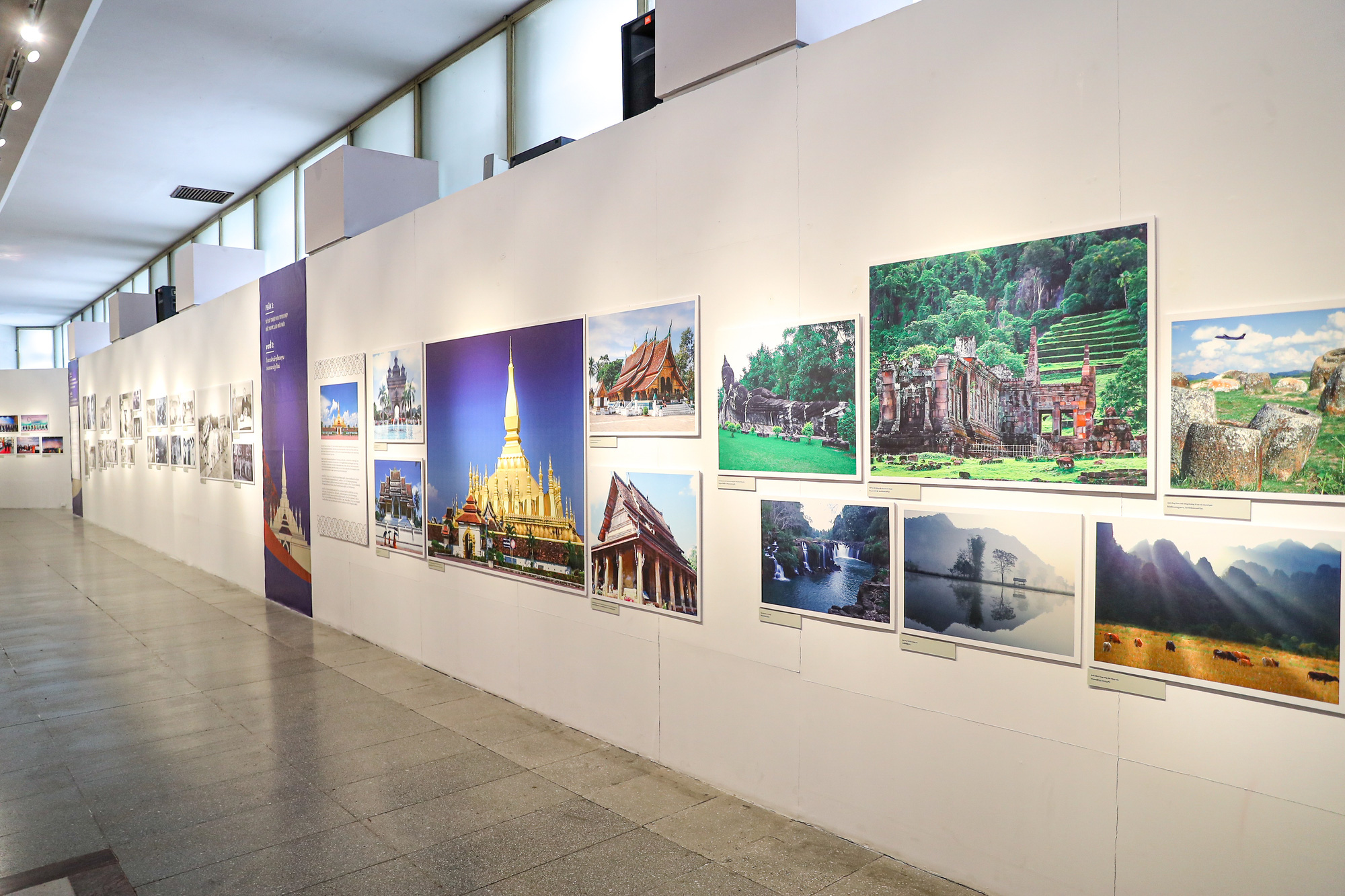 ງານວາງສະແດງ “ບັນດາມໍລະດົກໂລກຂອງ ຫວຽດນາມ ແລະ ລາວ”