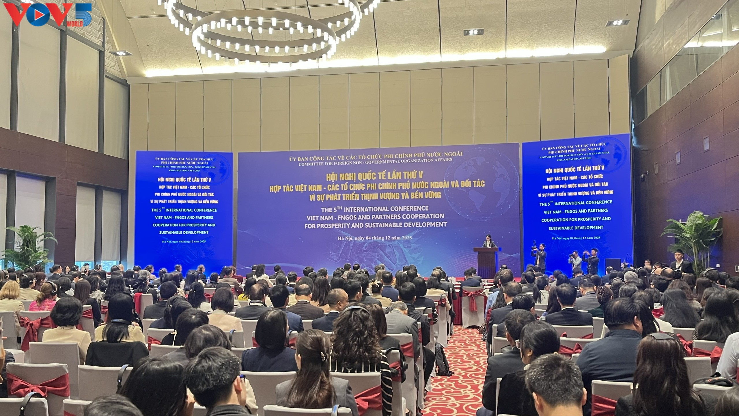 ອົງການບໍ່ຂຶ້ນກັບລັດຖະບານຕ່າງປະເທດປະກອບສ່ວນສຳຄັນເຂົ້າໃນການພັດທະນາແບບຍືນຍົງຂອງ ຫວຽດນາມ