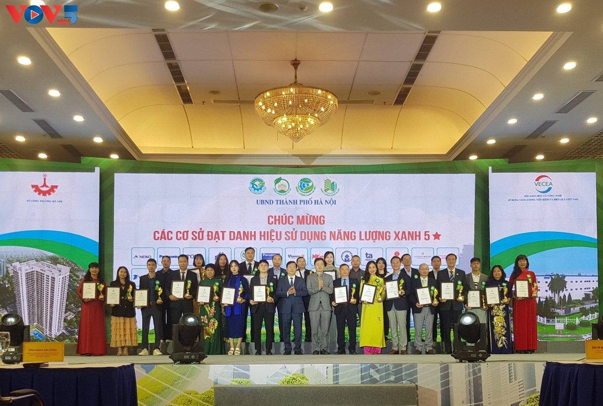 ຮ່າໂນ້ຍ ມອບນາມມະຍົດຮາກຖານ, ກິດຈະກຳນຳໃຊ້ພະລັງງານສີຂຽວ