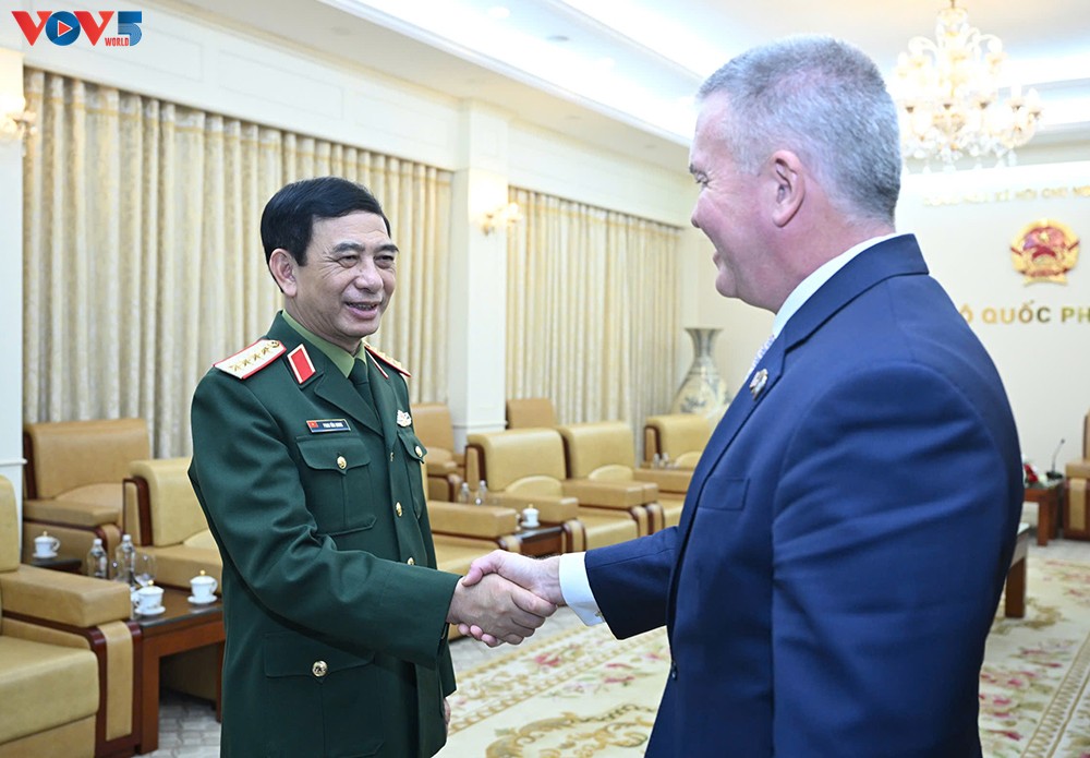 ການຮ່ວມມືດ້ານປ້ອງກັນຊາດ ຫວຽດນາມ ແລະ ອາເມລິກາ ໄດ້ຮັບການຜັນຂະຫຍາຍຢ່າງມີປະສິດທິຜົນໃນຫຼາຍຂົງເຂດ