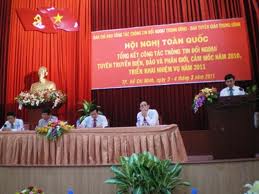 Konferenz zur Bilanz der außenpolitischen Medienarbeit nach sechs Monaten