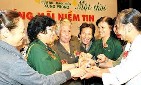 Treffen der Gruppe der ehemaligen freiwilligen Soldaten