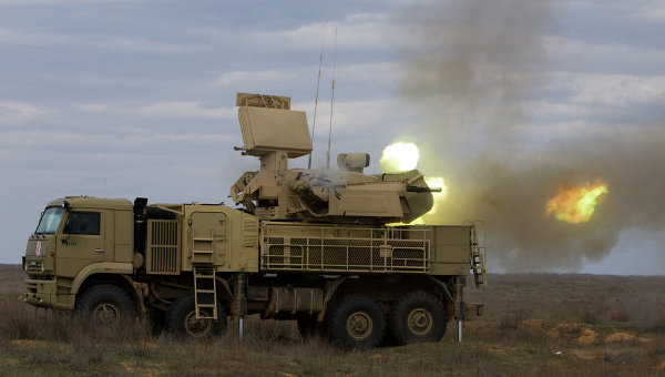 Russisches Manöver mit Panzyr-S-Abfangraketen