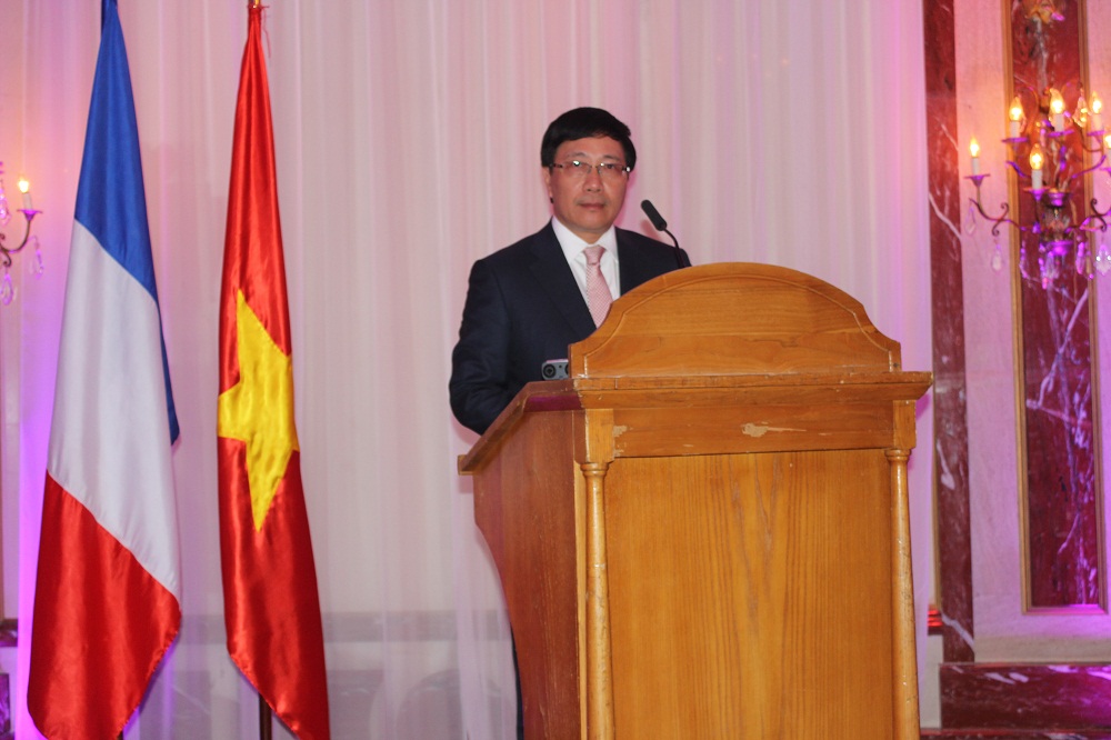 40. Jahrestag der Aufnahme diplomatischer Beziehungen zwischen Vietnam und Frankreich