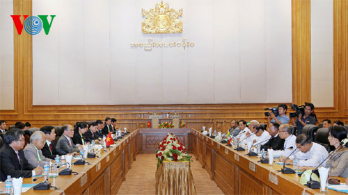 Zusammenarbeit mit Myanmar in Bankenwesen