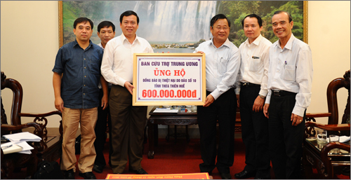 Umgerechnet fast drei Millionen Euro Hilfsgelder für Zentralvietnam