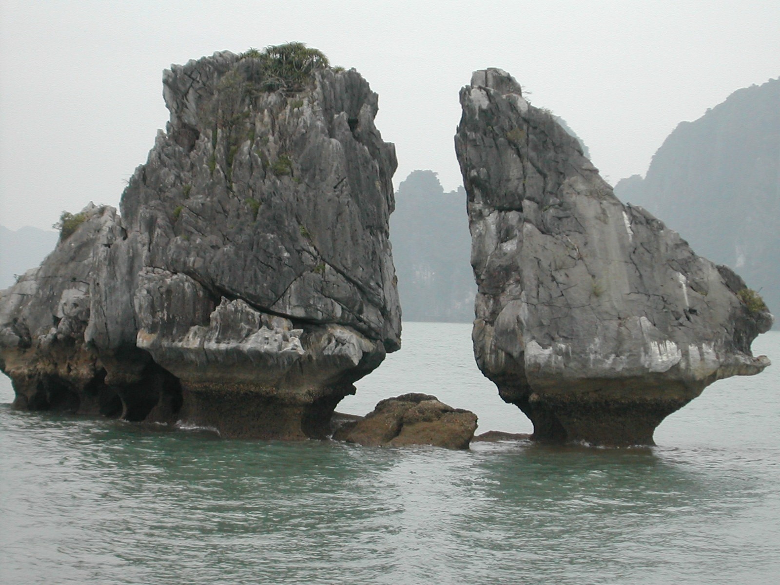 Ha Long-Bucht: zwei Mal als Weltnaturerbe anerkannt