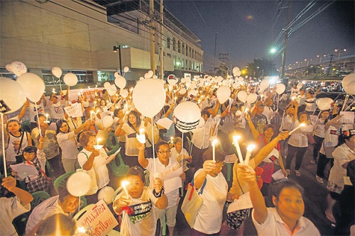 Geringe Wahlbeteiligung in Thailand