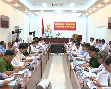 Vizeparlamentspräsident Uong Chu Luu besucht Ca Mau