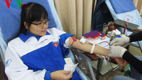 „Roter Transfer“ erhält 48.000 Blutseinheit