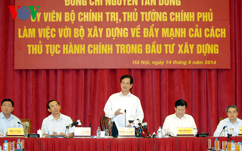 Premierminister fordert Abkürzung von einem Drittel der Zeit bei Verwaltungsformalitäten