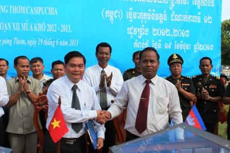 Suchtruppe nach sterblichen Überresten der in Kambodscha gefallenen vietnamesischen Soldaten