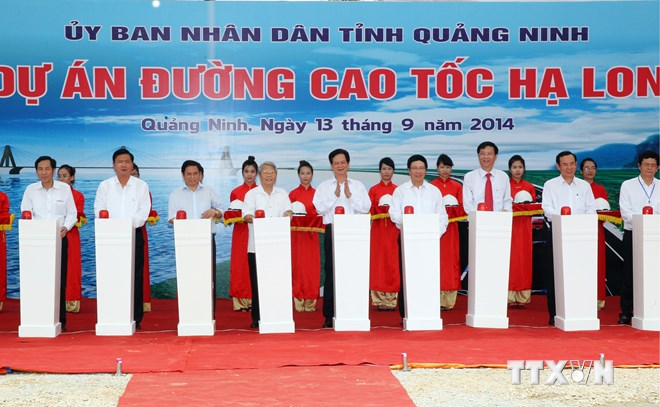 Baustart der Autobahn Quang Ninh-Hai Phong