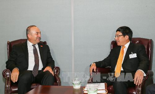 Aktivitäten des Vizepremierministers, Außenministers Pham Binh Minh am Rande der UN-Vollversammlung