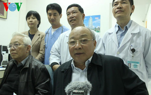 Diagnose zur Behandlung des erkrankten Nguyen Ba Thanh