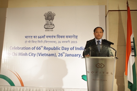 Tag der indischen Republik in Ho Chi Minh Stadt