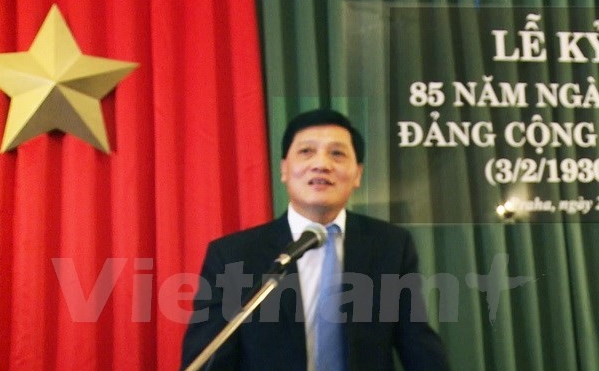 Feier zum 65. Jahrestag der Aufnahme diplomatischer Beziehung mit Tschechien und der Slowakei