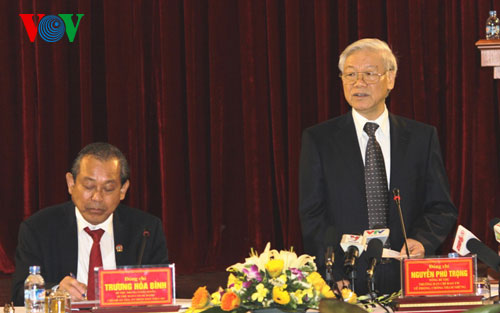 KPV-Generalsekretär Nguyen Phu Trong: Gericht ist wichtige Institution zum Schutz der Gerechtigkeit