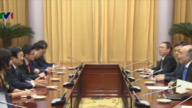 Staatspräsident Truong Tan Sang wünscht sich mehr Unterstützung vom IWF