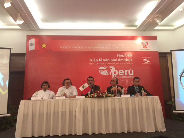 Peru stellt zum ersten Mal in Vietnam kulinarische Woche vor