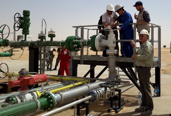 Erstes Rohöl beim Projekt zwischen Vietnam und Algerien