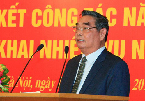 Sitzung der Abteilung zur Vorbereitung für den 12. Parteitag